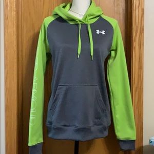 green under armour hoodie